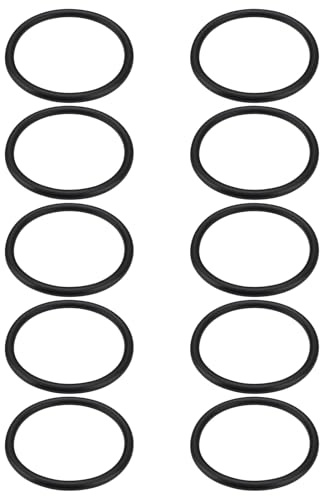 LT Easiyl 10 Stück O-Ring-Dichtungen aus Nitrilkautschuk 55 Mm Innendurchmesser 65 Mm Außendurchmesser 5 Mm Breite für Wasserhahn-Sanitär- Und Autoreparatur Schwarz