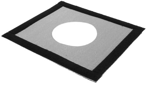 DECOMELODY Feuerfester Isolationsschutz Für Zeltofen Ofenrohrdurchführung Hitzeschutzring Outdoor Camping Kit Hitzebeständig Strapazierfähig