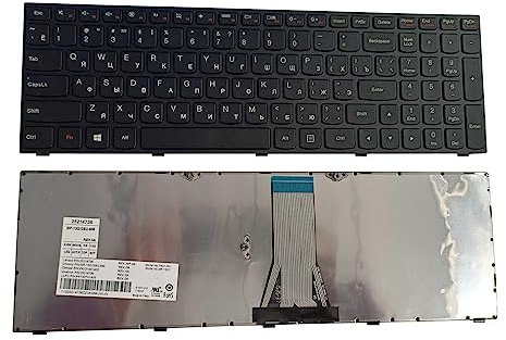 JYJYGDM Piezas de portátil Nueva Rusia for Lenovo G50 G50-70 G50-70AT B50-30 B50-70 B50-80 Z50 Z70-80 Teclado Negro for portátil sin retroiluminación