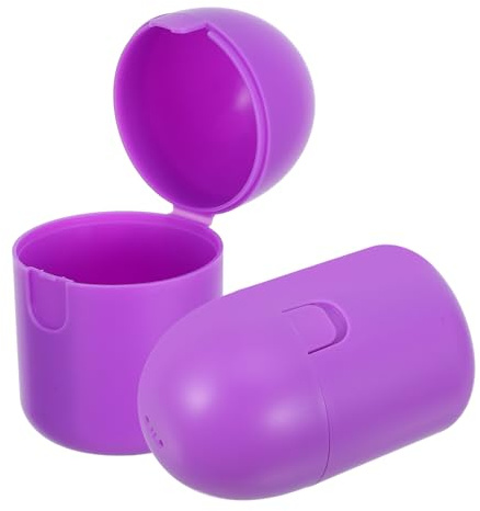 CORHAD 2 Stück Aufbewahrungsbox aus Robustem Tragbarer Menstruationstassen Behälter Wiederverwendbar Kompakt und Leicht für Reisen und Outdoor einsatz Hygienisch und Praktisch