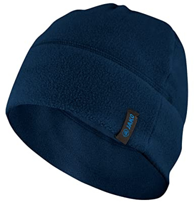 JAKO Unisex Fleecemütze, Marine, S-M (Packung mit 2)