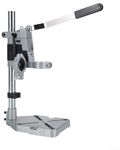 Verstellbarer Bohrständer, Aluminium-Basis für 38–42 mm elektrische Bohrmaschinen mit Bohren (Doppelloch)