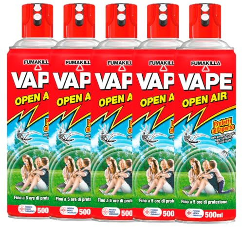 Vape Open Air Insetticida Repellente Zanzare Formiche e Insetti
