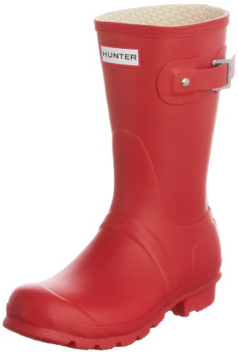 Hunter Original w23758, stivali di gomma unisex per adulti, Rosso, 43 EU