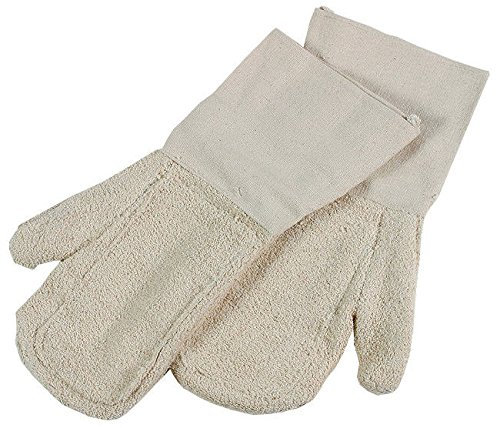 Backhandschuhe Ofenhandschuh mit langen Stulpen 400 x 150 mm