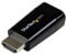 StarTech.com Compact HDMI to VGA Adapter Converter – Power Free HDMI Laptop to VGA Monitor / Projector Converter Box - 1920x1200 (HD2VGAMICRO)