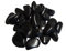 Galets polis, galets brillants, galets de rivière, galets, galets de jardin, galets d'ornement en noir ou marron - différentes quantités (60Kg noir)