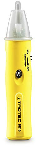 TROTEC Détecteur de tension BE16 sans contact à partir de 5 Volt, Plage de mesure 5 à 1.000 V