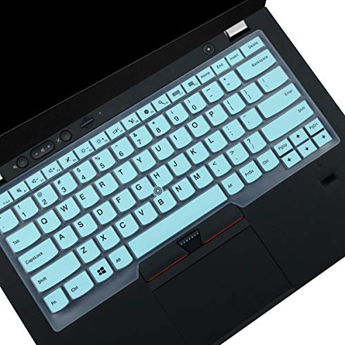 Funda de teclado para Lenovo ThinkPad 35.6 cm E480 E485 E490 E475 E470 E470c, ThinkPad 35.6 cm T460(s) T470(s) T480(s) T490/S T495(S), ThinkPad L390 L460 L470 L480 Thinkpad A475 A485-azul intenso de