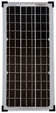 solartronics Solarmodul 25 Watt Mono Solarpanel Solarzelle Photovoltaik 90554