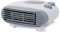 Geepas Portable Flat Fan Heater – Upright or Flatbed, Adjustable Thermostat with 2 Heat Settings 1000-2000W & Overheat Protection - Lightweight Heater with Cool, Warm & Hot Wind – 2 Years Warranty