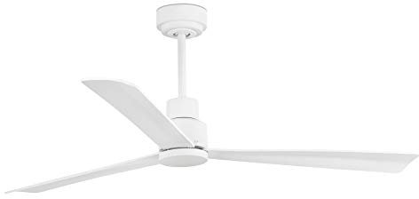 FARO BARCELONA NASSAU Deckenventilator weiß mit DC Smart Motor 33487WP- (Smart 34150 Empfänger nicht enthalten)