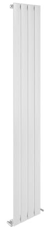 facula - Radiador de Agua de Diseño Blanco 1800x459 (NO Eléctrico)