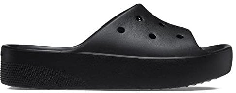 Crocs Women's Slides, Black, 3 UK
