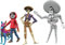 Disney Pixar Coco Storyteller Actionfigur, Multipack, Miguel Hector Ernesto Dante Im Land der Toten, bewegliches Filmspielzeug