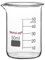 stonylab Vaso de Precipitados de Vidrio, 1 Paquete Vidrio Borosilicato Graduado Baja Forma Vaso de Precipitados Griffin con Pico de Verter Vaso de Precipitados de Laboratorio, 50 ml