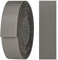 haggiy - Cinta adhesiva para bordes de melamina con adhesivo termofusible, 21 mm x 5 m, cinta termoadhesiva, para estantes y paneles, decoración: antracita