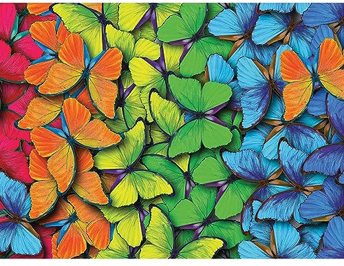 DAERLE Diamond Painting Schmetterlinge, Diamant Painting Bilder bunte Schmetterlinge, Diamond Painting Erwachsene DIY Diamant Vollbild, Malen Nach Zahlen 5D Diamant Painting für Wand Dekor 40x30cm