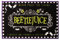 Atmosphere Primark licensed Beetlejuice throw - halloween black white and green