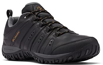 Columbia Woodburn 2 Wp, Zapatillas de Senderismo y Trekking Hombre, Negro (Black Caramel 2024), 41 EU