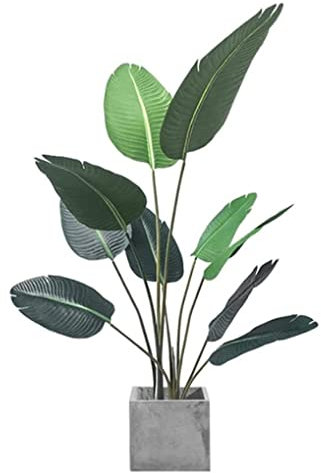 DRMEE Kunstpflanze Künstliche Pflanze Bonsai Traveller Bananensimulationsbaum Für Indoor Outdoor Home Home Office Garden Housewarminggeschenk Künstliche Pflanzen (Color : A, Size : 160cm)