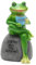 POXIAOER Garden Ornaments Outdoor Animals Sculptures & Statues Garden Desktop Decorations Holiday Festival Birthday for Friends Family Small Resin Frog Ornament(Frog)