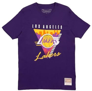 Mitchell & Ness NBA Final Seconds T-shirt, Los Angeles Lakers Lilas, XL