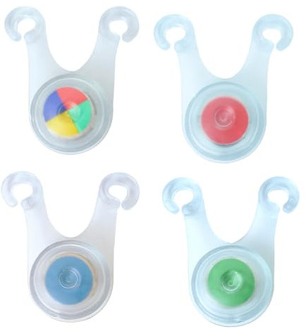5 Stück Outdoor Camping Zelt Seil Dekorative Lichter Taschenlampe Wasserdichter Schutz Hängende Lichter Zeltzubehör Wasserdichte LED Zeltschnur Seil Schutz Lichter Zubehör Praktischer Haken Zum Angeln