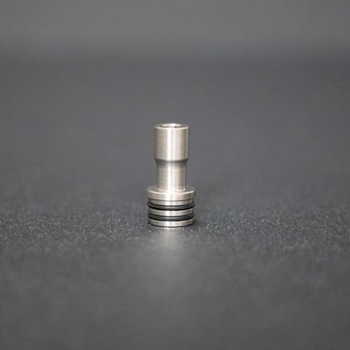 WratryParts - Boquilla de repuesto 510 para tanque de 510 roscas Subohm RTA RDA (plata B)