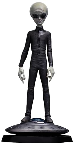 Iron Studios Kunststatue, Maßstab 1/10, Grau Alien I Want To Believe 21 cm