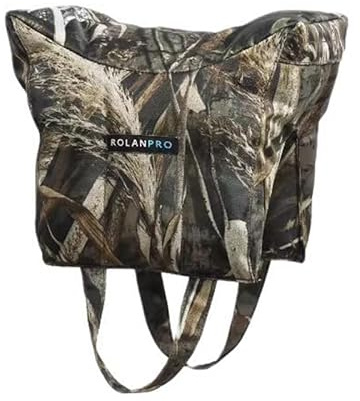 Rolanpro Lens Window Pillow Car Photography Bean Bag Window Bag for Telephoto Lens #9 Samll Grass Waterproof【Empty】