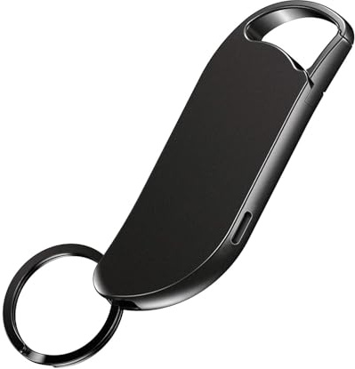Vandlion Enregistreur Vocal Portable, 30 Heures d'Autonomie, Audio HD, V11 | 32Go (450Heures), Réduction de Bruit IA, A Une Touche, Activation Vocale, USB C, Réunions Entretiens Conférences Cours