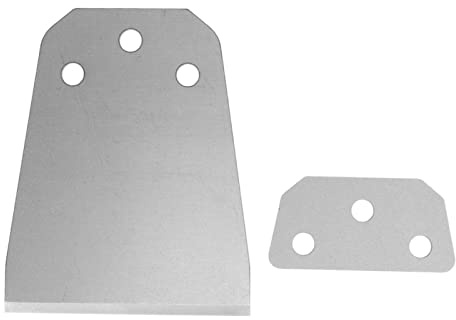 Electric Hammer Floor Scraper 4in Spring Steel Chisel Bit with Round Shank for Tile and Adhesive Removal