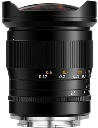 Compatible for Sony E Nikon Z Canon EOS R EF M Sigma L Full Frame 11mm F2.8 Fisheye Lens 180°,Alternative component(For Nikon Z)