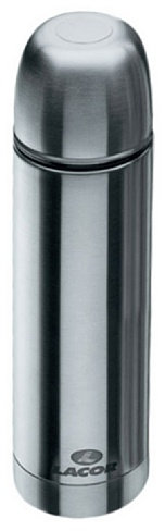 Lacor 62443 Bouteille Isotherme Cylindrique 0,75 L Inox 18 / 10