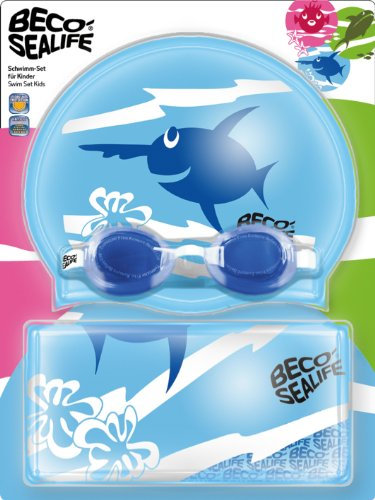 Beco Unisex Jugend Sealife Schwimmset, blau, Einheitsgröße