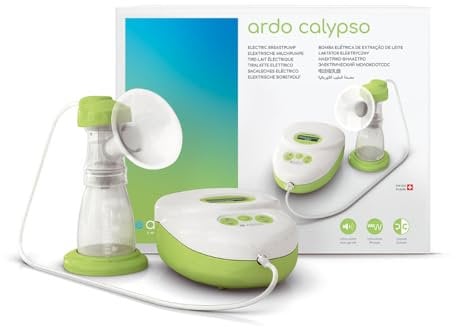 Ardo Calypso Single Electric Breast Pump - Ultra Quiet for Expressing - Compact, Safe Breast Pump with Easy Operation - Mumsnet Best - BPA-Free - Swiss Medical Device