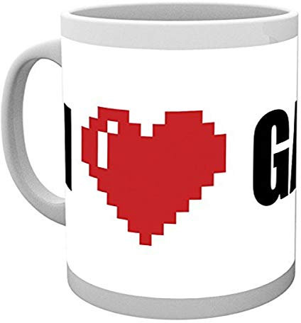 GB Eye Liebe Gaming Gaming Becher, Mehrfarbig
