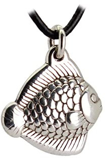 Budawi® - Fisch Anhänger Kettenanhänger 925 Silber Schmuck gegossen