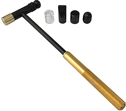 6 PART HAMMER (S) Precision hammers interchangeable heads jewellery watch repair tool
