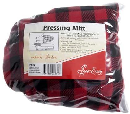 Sew Easy Pressing Mitt – Heat Resistant Padding for Ironing for Spot Pressing Moulding Curves & Seams
