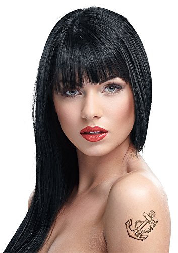 Crazy Color Coloration Semi-Permanente Couleur Vibrante 100ml (Noir)