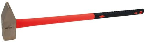 KS Tools 963.2043 BRONZEplus Vorschlaghammer 8000 g, mit Fiberglasstiel
