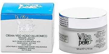 Vitapelle Crema Viso Acido Ialuronico Idratante Anti-Età 50ml