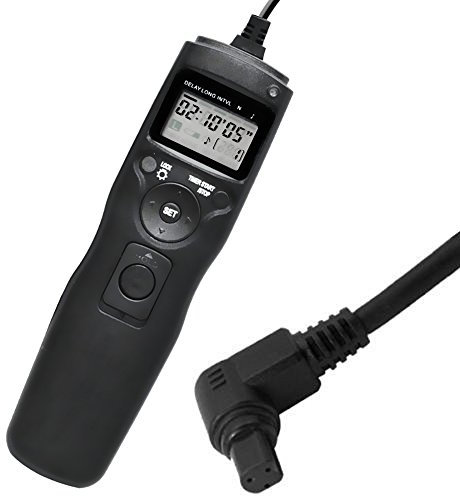 Ruili LCD Timer Shutter Release Remote Control Button for Canon 7D, 1D, 1DS, 5D, 5Ds R, 5D II, 5D III, 6D, 50D / 40D / 30D / 20D / 10D