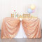 ShinyBeauty Nappe Sequin-125x180cm-Or Rose Sequin Tissu De Mariage Gitter Linge de Table pour la Partie Rectangle Nappe Nappe sans Couture pour Banquet de fête