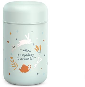 Suavinex Thermoskanne für Babynahrung/Brei 400ml, Pastellgrün