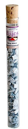 Räucherwerk in 35 ml Glasröhre Berg Athos Akazienweihrauch - für Gelassenheit und Heiterkeit