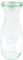 Weck Saftflasche 500 ml (Hochwertiges Einweck, Einmach Glas mit Glasdeckel; geeignet für Flüssigkeiten; Hitzebeständig; Mikrowellengeeignet; Backofengeeignet; Rundrandglas)764, 6 Stück
