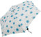 Damen Taschenschirm Ultra Mini Aqua Dots Weiß